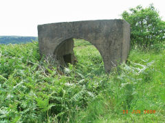 Cwmsychan Red Ash Colliery fan housing possibly, June 2008